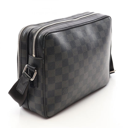 ルイ・ヴィトン トロカデロ メッセンジャー PM ショルダーバッグ ブラック系 バッグ LOUIS VUITTON