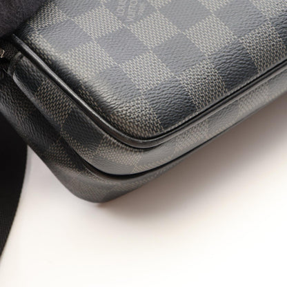 ルイ・ヴィトン トロカデロ メッセンジャー PM ショルダーバッグ ブラック系 バッグ LOUIS VUITTON
