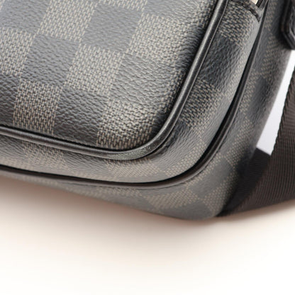 ルイ・ヴィトン トロカデロ メッセンジャー PM ショルダーバッグ ブラック系 バッグ LOUIS VUITTON