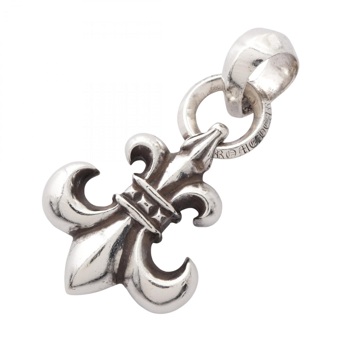 クロムハーツ BS FLEUR W/BALE ペンダントトップ シルバー系 アクセサリー CHROME HEARTS