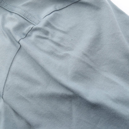 エルメス Piqures Sellier 半袖Tシャツ ブルー系 トップス HERMES