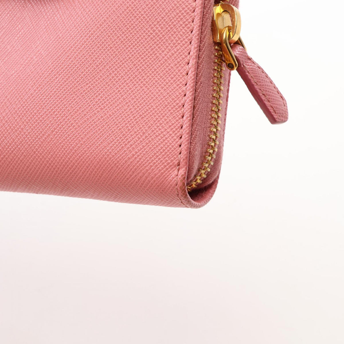 プラダ リボン ラウンド長財布 ピンク系 財布・小物 PRADA