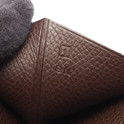 エルメス ベアンクラシック ショコラ 二つ折り長財布 ブラウン系 ヴォーエプソン 財布・小物 HERMES