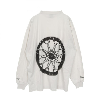 バレンシアガ BALENCIAGA × Automobili Lamborghini カットソー グレー系 オレンジ系 ブラック系 トップス BALENCIAGA