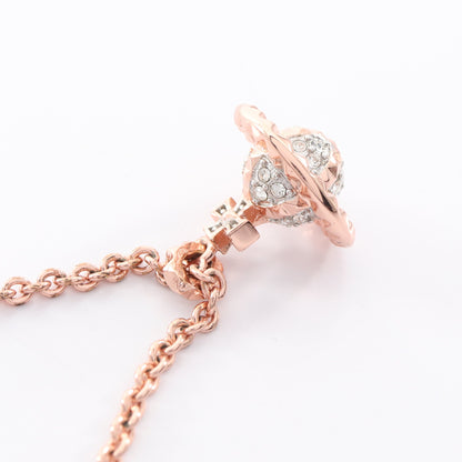 KIKA ORB ネックレス GP ラインストーン ピンクゴールド ヴィヴィアンウエストウッド アクセサリー Vivienne Westwood