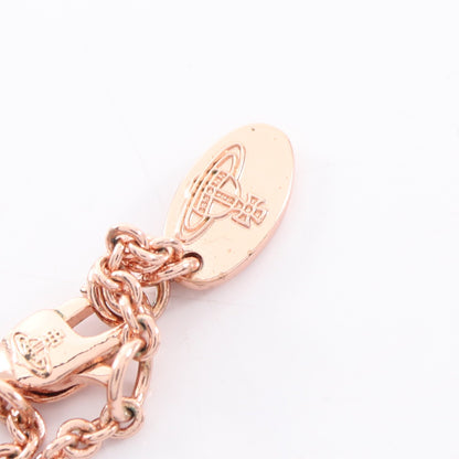 KIKA ORB ネックレス GP ラインストーン ピンクゴールド ヴィヴィアンウエストウッド アクセサリー Vivienne Westwood
