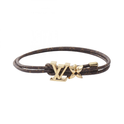ルイ・ヴィトン LV ブルーム モノグラム ブレスレット ブラウン系 ゴールド系 アクセサリー LOUIS VUITTON