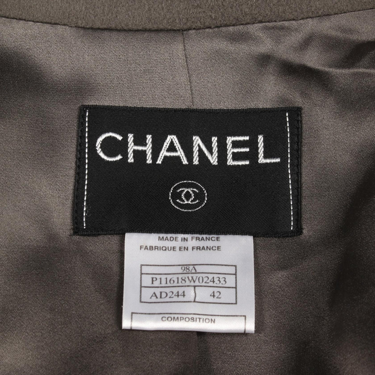 シャネル ココマークボタン その他コート グリーン系 アウター CHANEL