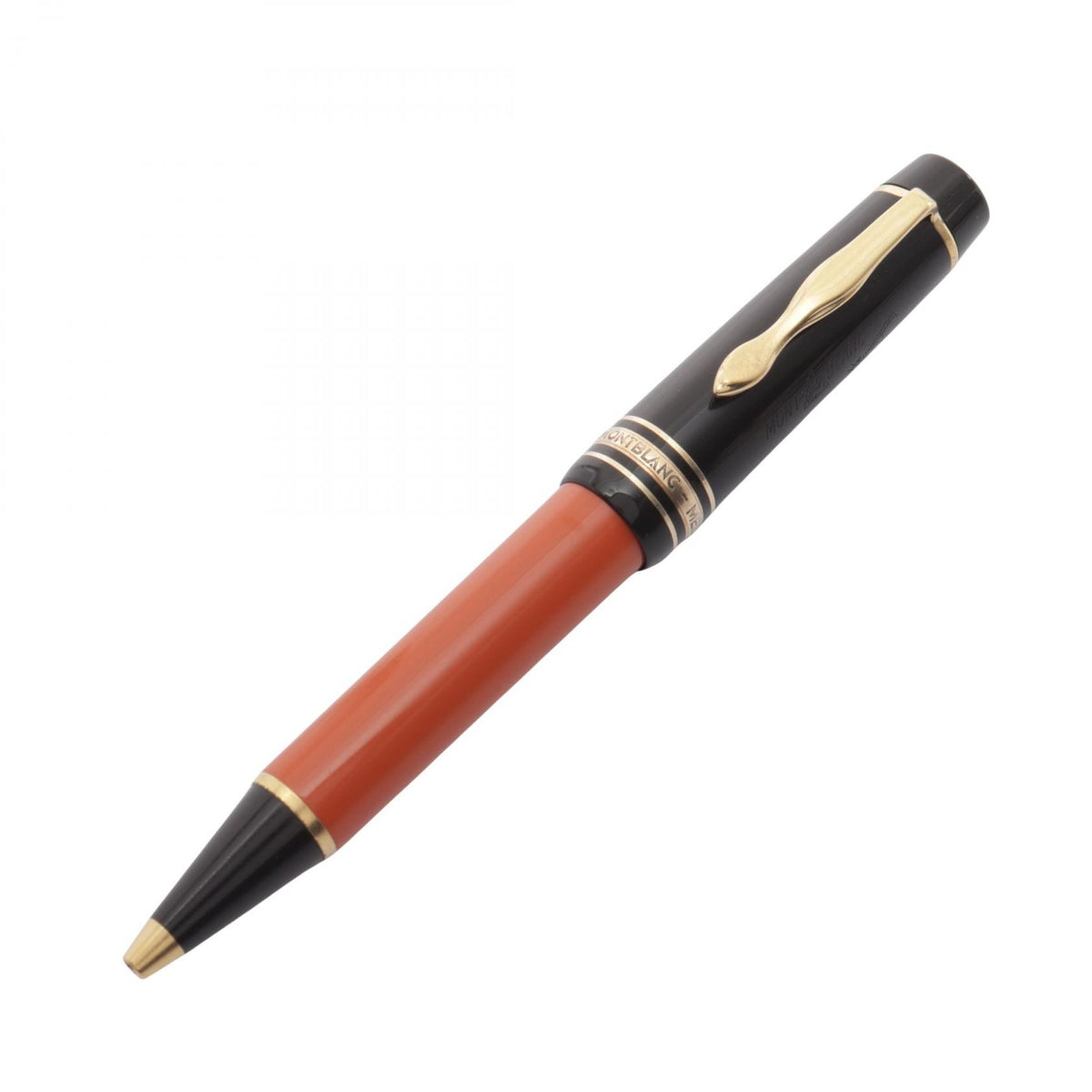 モンブラン ヘミングウェイ ボールペン オレンジ系 ブラック系 アクセサリー MONTBLANC