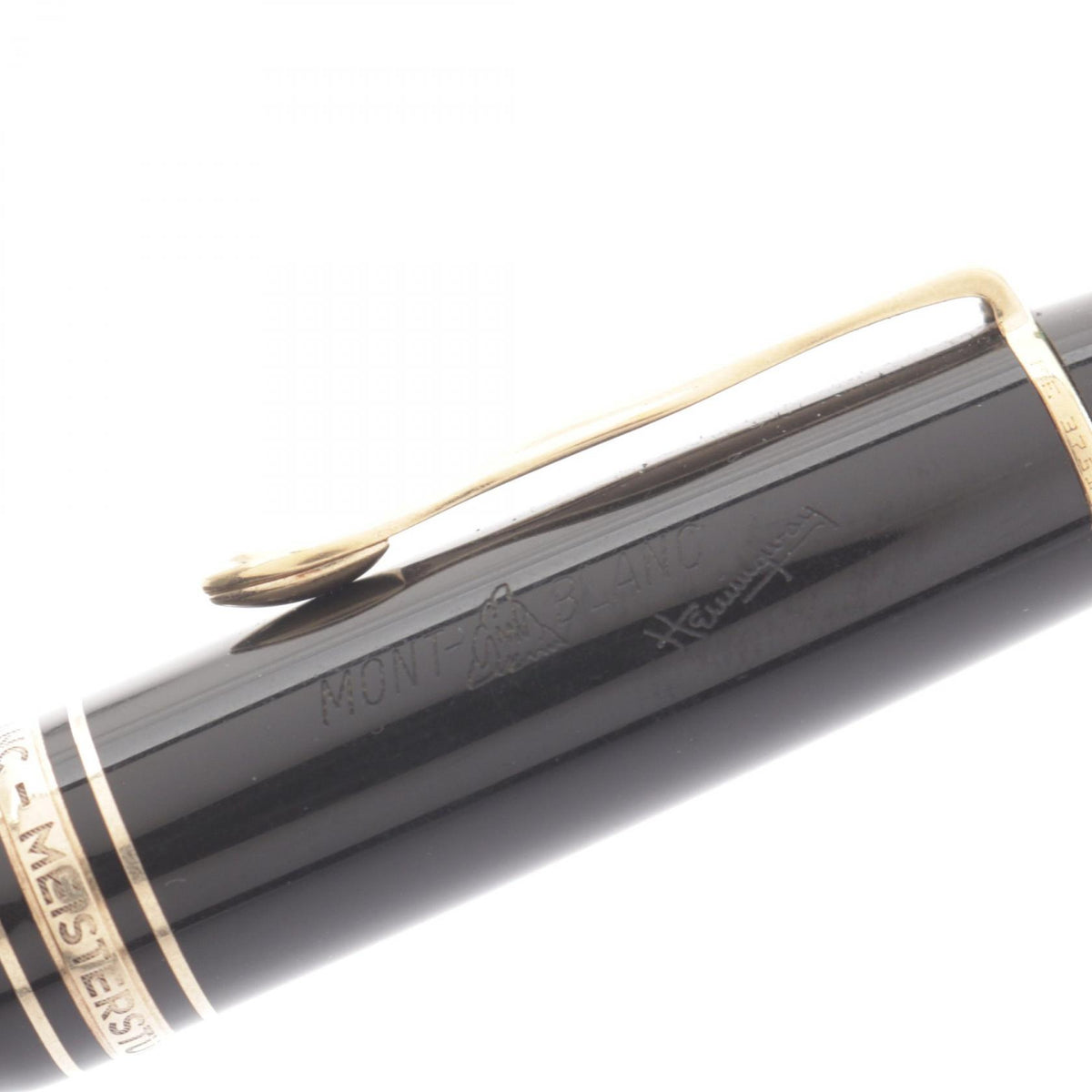 モンブラン ヘミングウェイ ボールペン オレンジ系 ブラック系 アクセサリー MONTBLANC