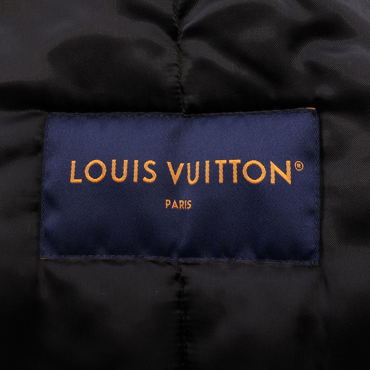 ルイ・ヴィトン エンブロイダード ベースボール ブルゾン ブルゾン ブラック系 アウター LOUIS VUITTON
