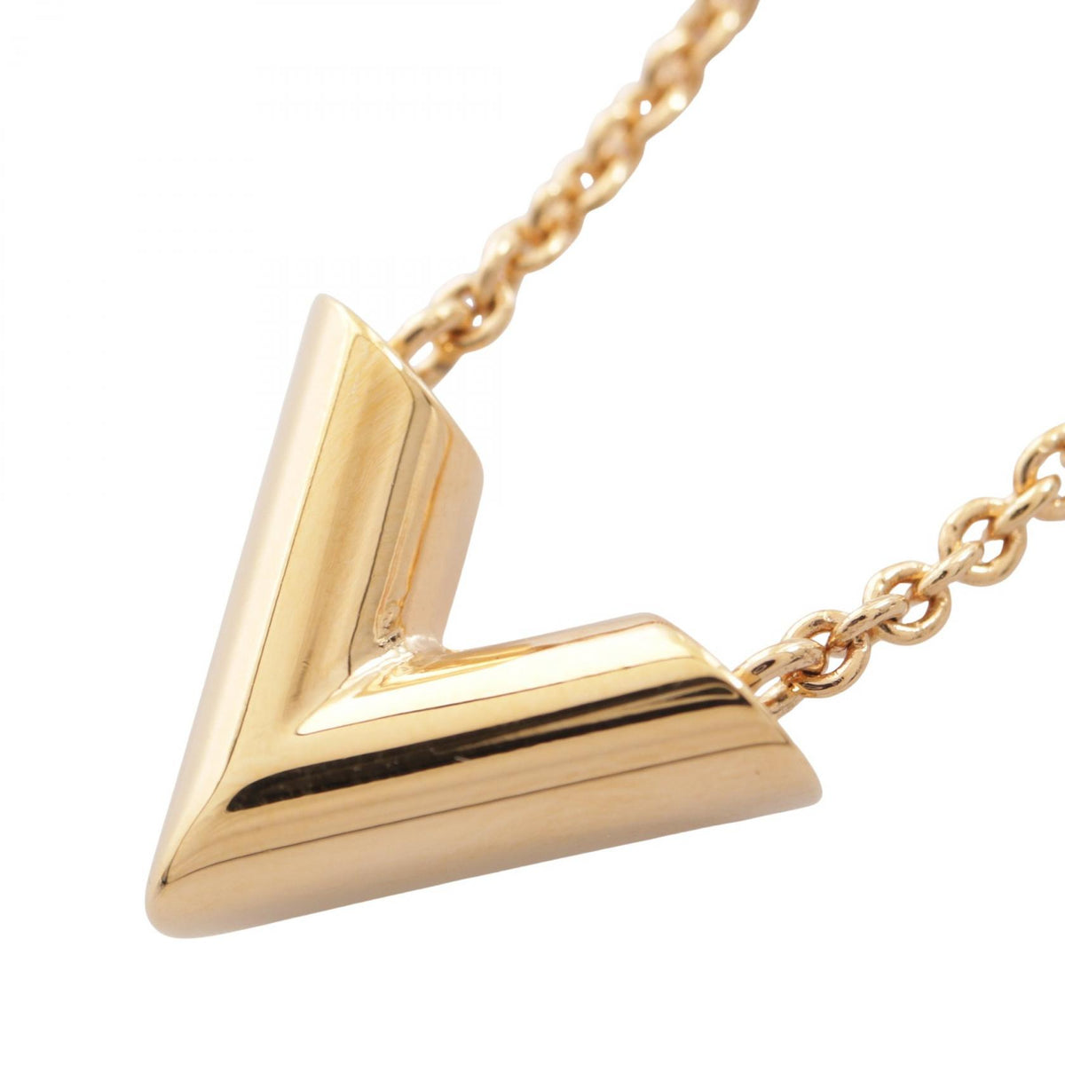 ルイ・ヴィトン エセンシャルV ネックレス ゴールド系 アクセサリー LOUIS VUITTON