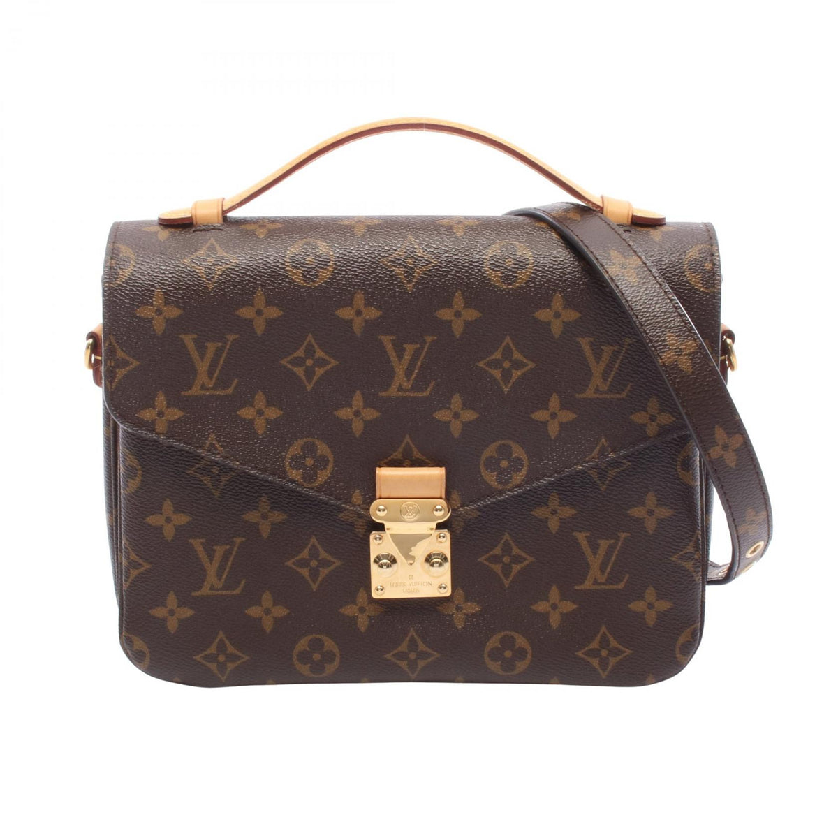 ルイ・ヴィトン ポシェット メティス 2WAY ハンドバッグ ブラウン系 バッグ LOUIS VUITTON