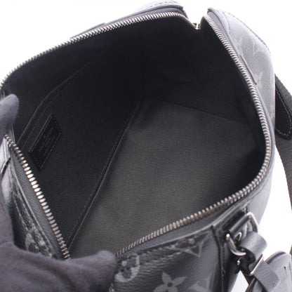 ルイ・ヴィトン シティ キーポル ショルダーバッグ ブラック系 グレー系 グレー バッグ LOUIS VUITTON