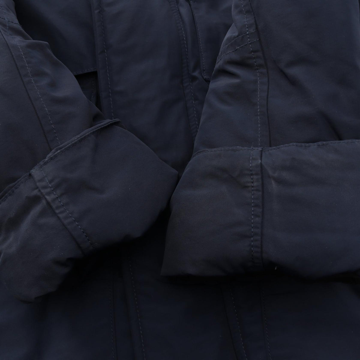 ストーンアイランド MICRO REPS フード付き ダウンジャケット ネイビー系 アウター STONE ISLAND