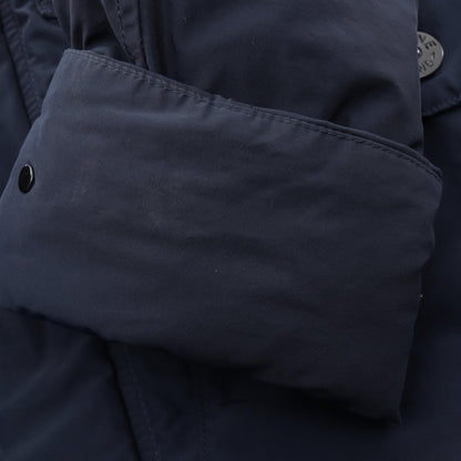 ストーンアイランド MICRO REPS フード付き ダウンジャケット ネイビー系 アウター STONE ISLAND
