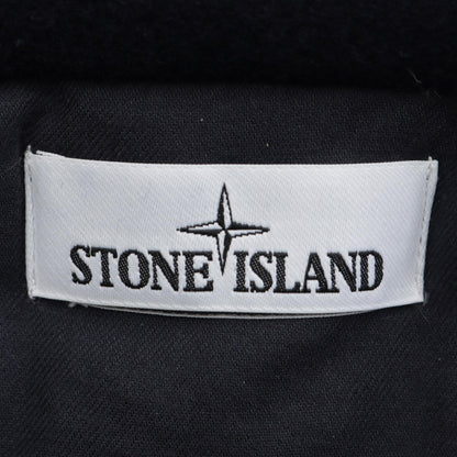 ストーンアイランド MICRO REPS フード付き ダウンジャケット ネイビー系 アウター STONE ISLAND