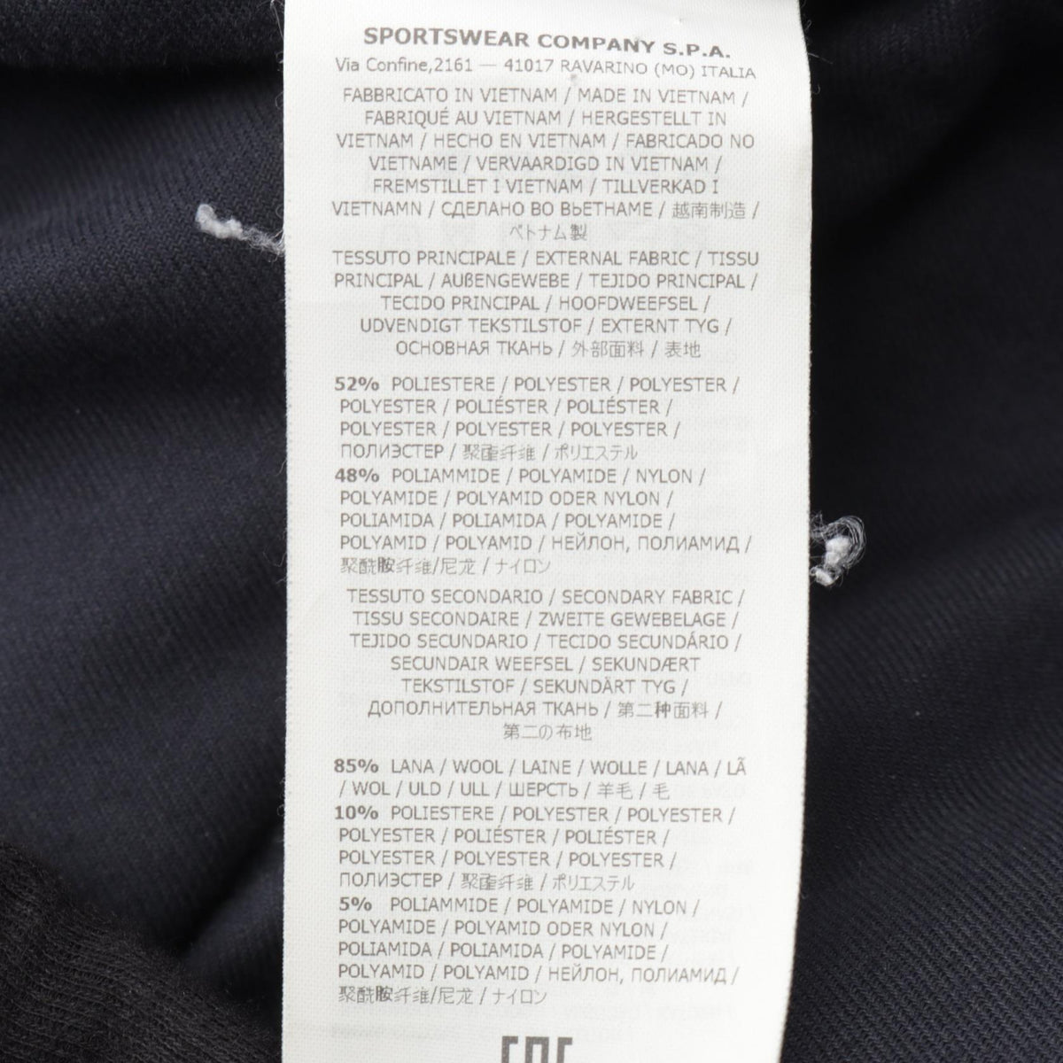 ストーンアイランド MICRO REPS フード付き ダウンジャケット ネイビー系 アウター STONE ISLAND