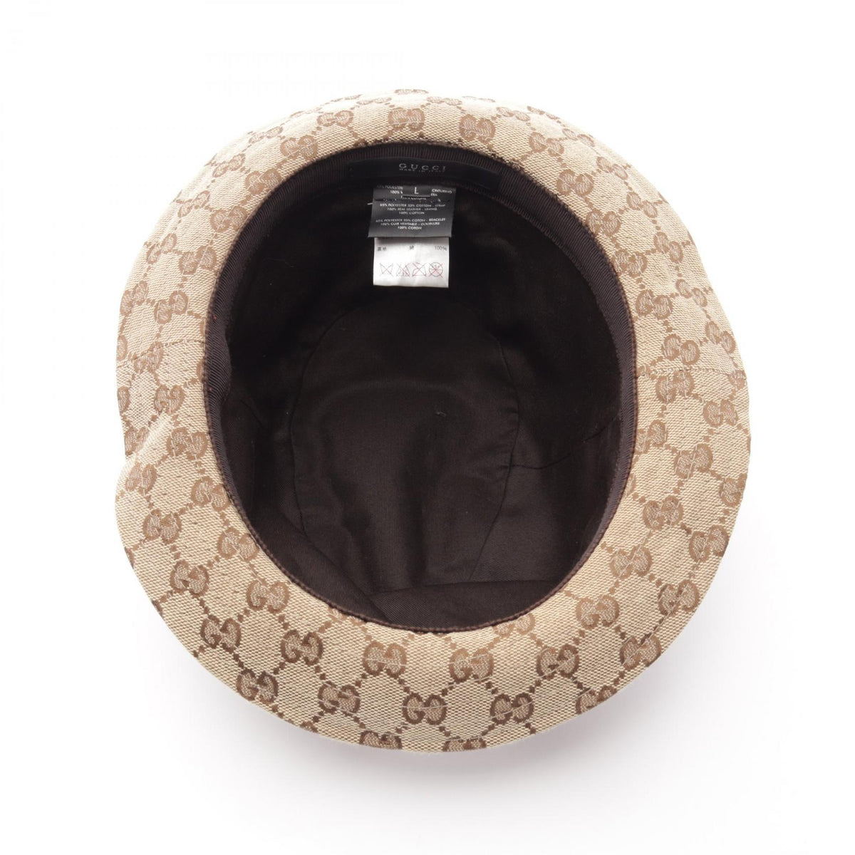 グッチ GGキャンバス ハット ベージュ系 ピンク系 財布・小物 GUCCI