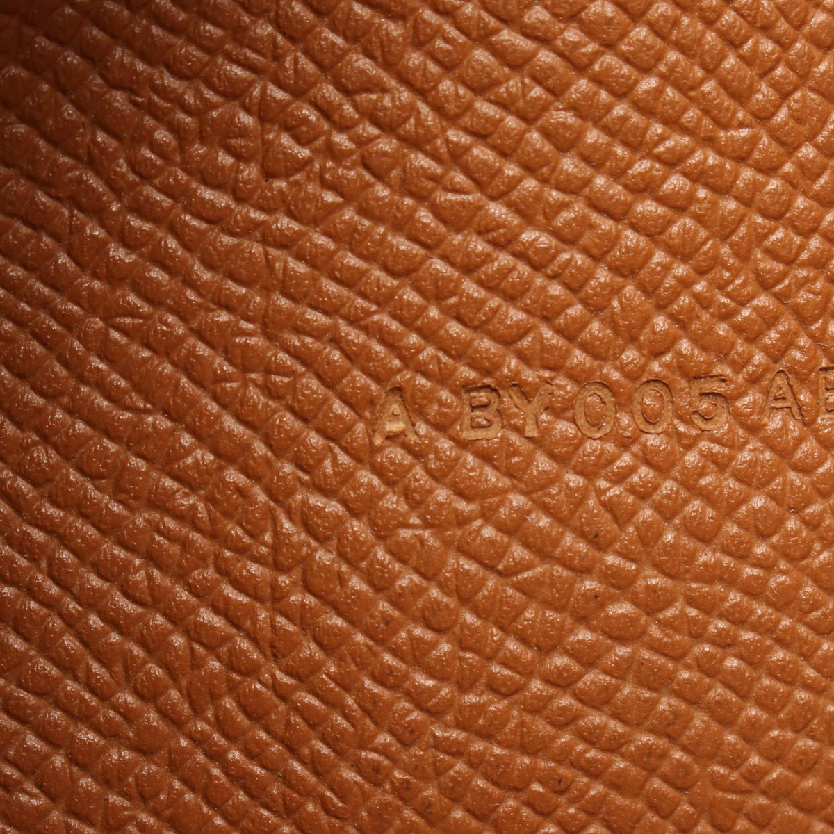 エルメス ベアンスフレ ゴールド 二つ折り長財布 ブラウン系 ヴォーエプソン 財布・小物 HERMES