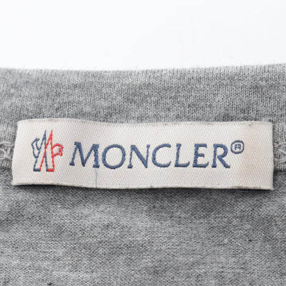 モンクレール ロゴワッペン 半袖Tシャツ グレー系 トップス MONCLER