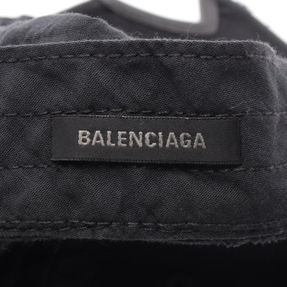 バレンシアガ DIY METAL ロゴ刺繍 ダメージ加工 キャップ ブラック系 財布・小物 BALENCIAGA