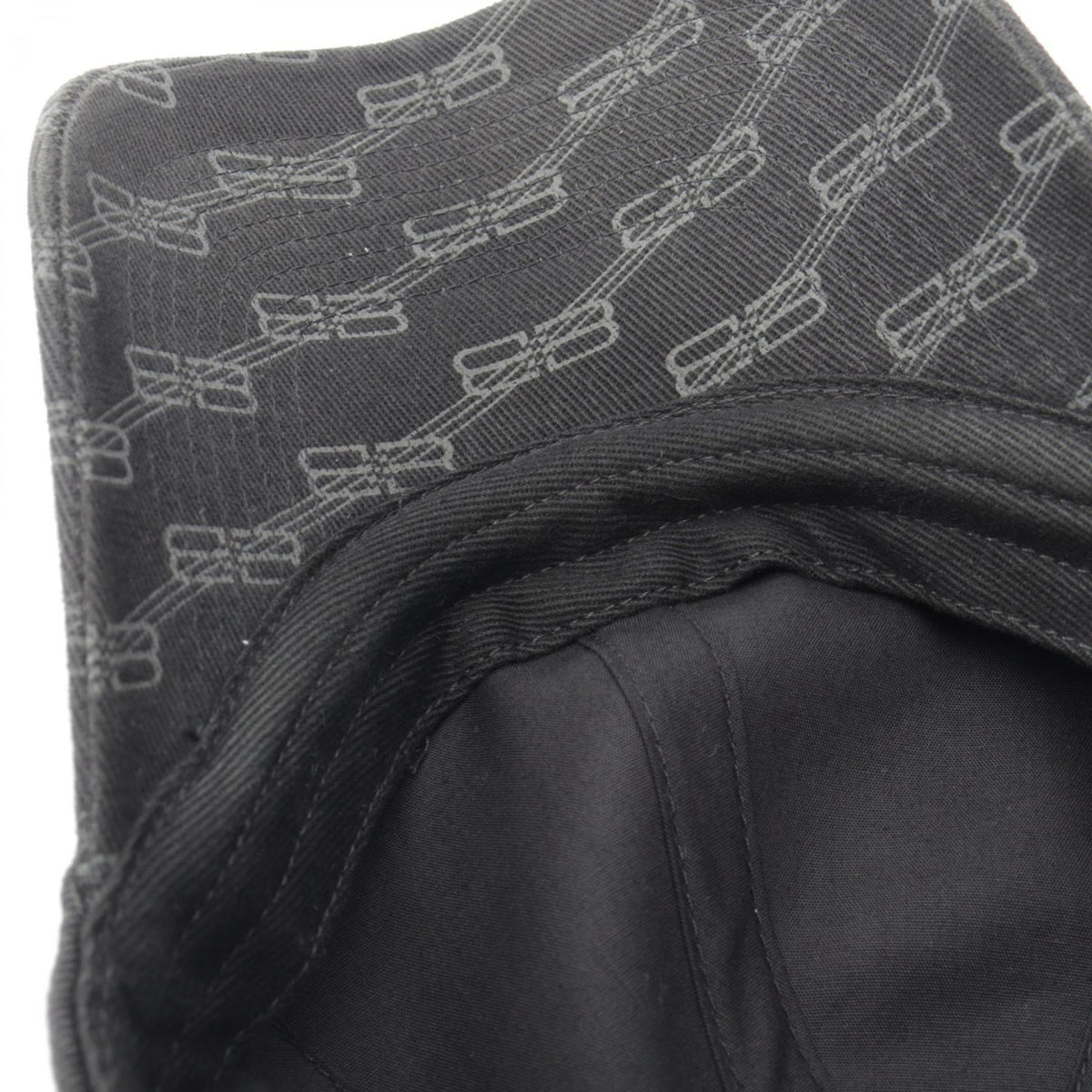 バレンシアガ BBモノグラム キャップ ブラック系 財布・小物 BALENCIAGA