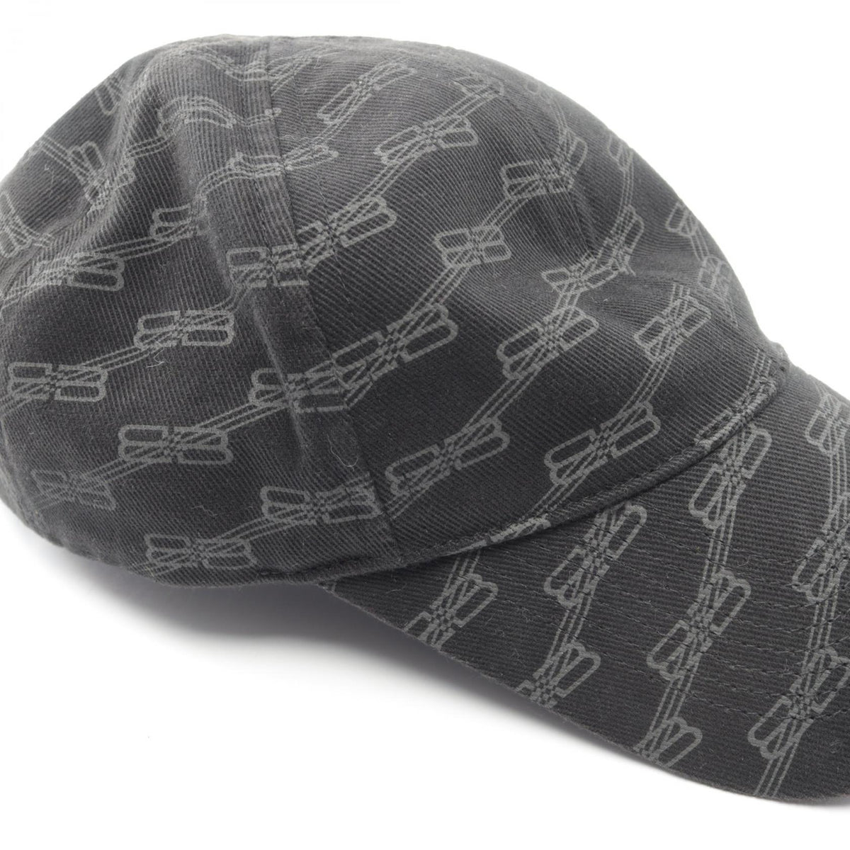 バレンシアガ BBモノグラム キャップ ブラック系 財布・小物 BALENCIAGA