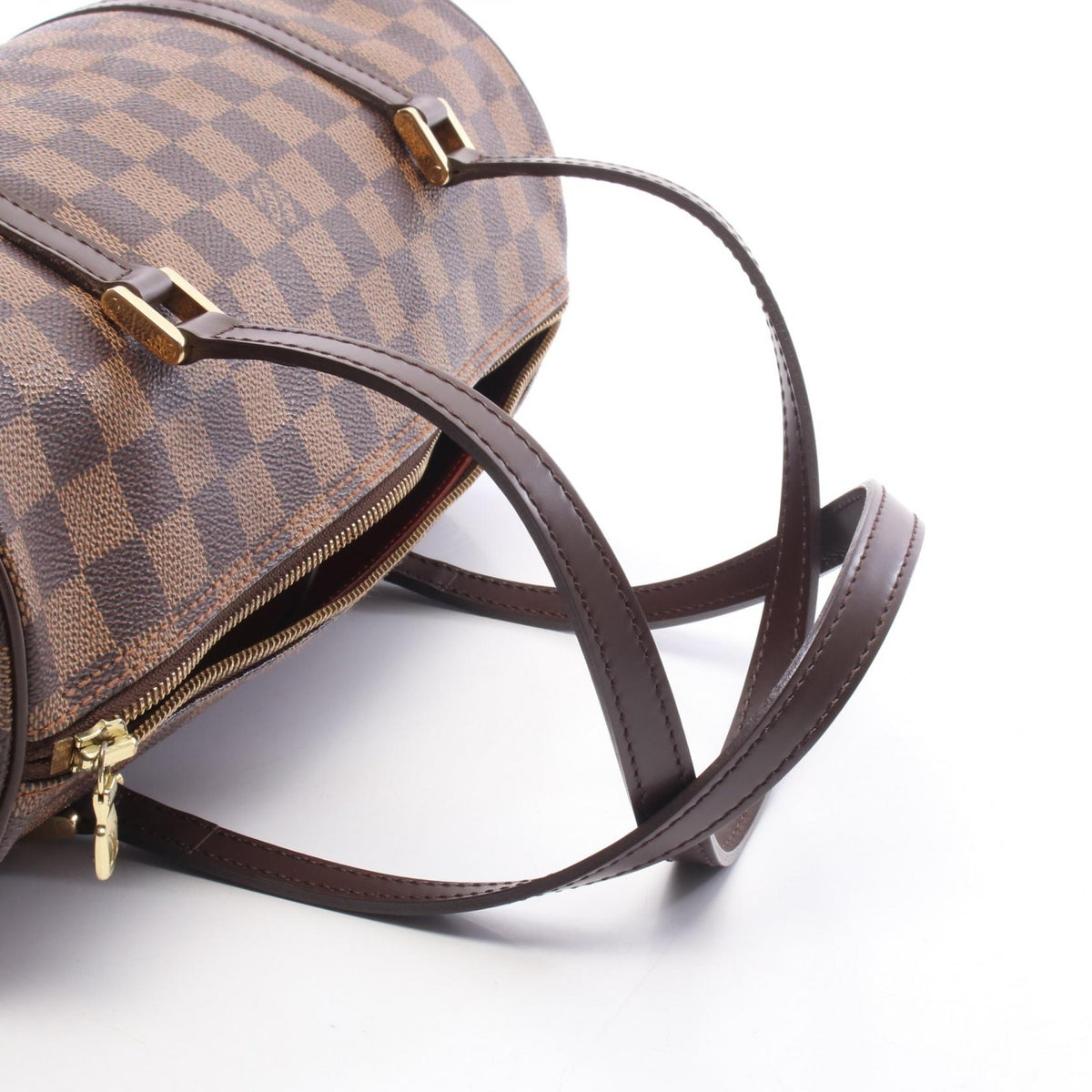 ルイ・ヴィトン パピヨン30 ハンドバッグ ブラウン系 エベヌ バッグ LOUIS VUITTON