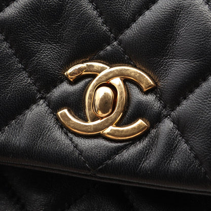 シャネル マトラッセ ショルダーバッグ ブラック系 バッグ CHANEL