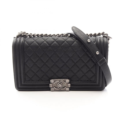 シャネル ボーイシャネル ショルダーバッグ ブラック系 バッグ CHANEL
