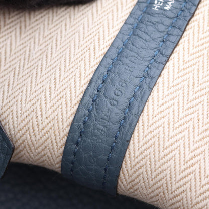 エルメス ネオガーデン23 ハンドバッグ ブルー系 ネゴンダ バッグ HERMES