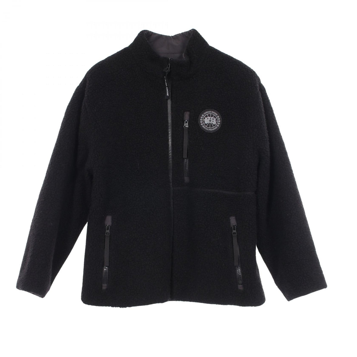 カナダグース kinross BLACK LABEL キンロス リバーシブル フリース その他ジャケット ブラック系 アウター CANADA GOOSE