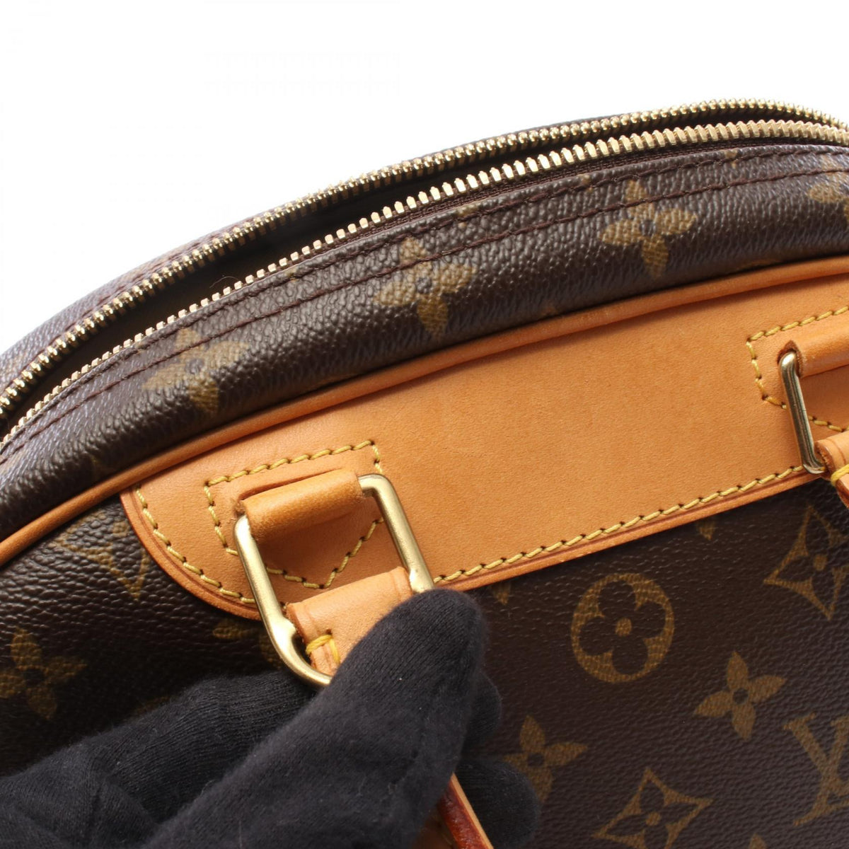 ルイ・ヴィトン トゥルーヴィル ハンドバッグ ブラウン系 バッグ LOUIS VUITTON