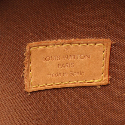 ルイ・ヴィトン ポシェットガンジュ モノグラム ウエストバッグ ボディバッグ ブラウン系 バッグ LOUIS VUITTON