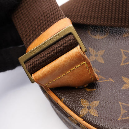 ルイ・ヴィトン ポシェットガンジュ モノグラム ウエストバッグ ボディバッグ ブラウン系 バッグ LOUIS VUITTON