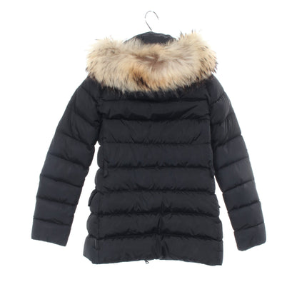 CLIO ダウンジャケット ナイロン ブラック フード付き モンクレール アウター MONCLER