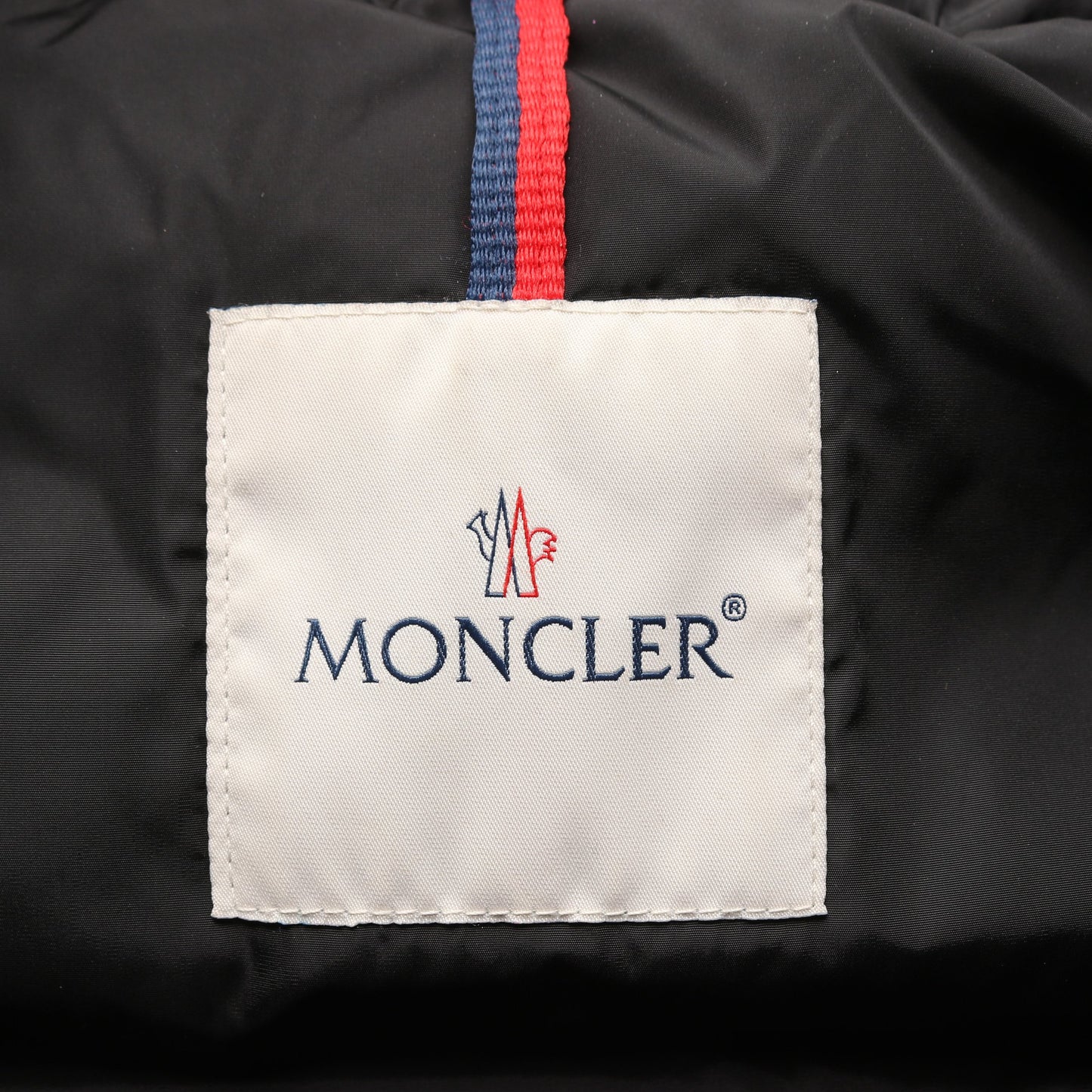 CLIO ダウンジャケット ナイロン ブラック フード付き モンクレール アウター MONCLER