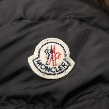 CLIO ダウンジャケット ナイロン ブラック フード付き モンクレール アウター MONCLER