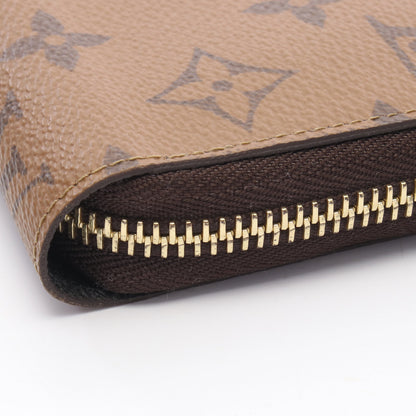 ジッピーウォレット モノグラムリバース ラウンドファスナー長財布 PVC ライトブラウン ルイヴィトン 財布・小物 LOUIS VUITTON