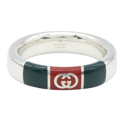 グッチ ウェブ ストライプ リング リング・指輪 シルバー系 アクセサリー GUCCI