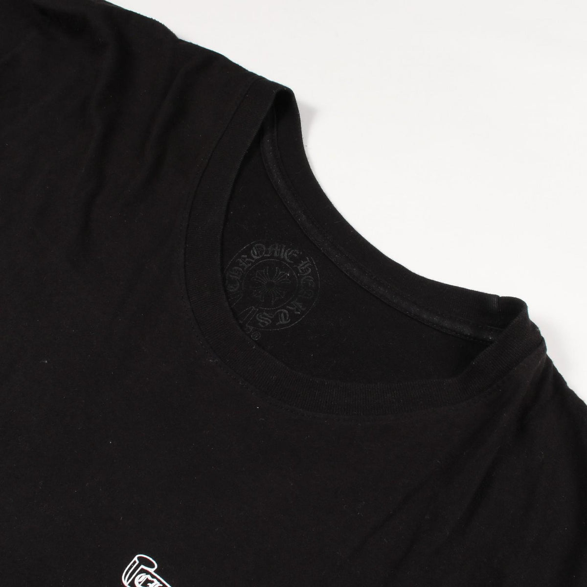 クロムハーツ スクロールラベル ラスベガス限定 半袖Tシャツ ブラック系 トップス CHROME HEARTS