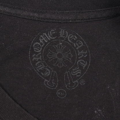 クロムハーツ スクロールラベル ラスベガス限定 半袖Tシャツ ブラック系 トップス CHROME HEARTS