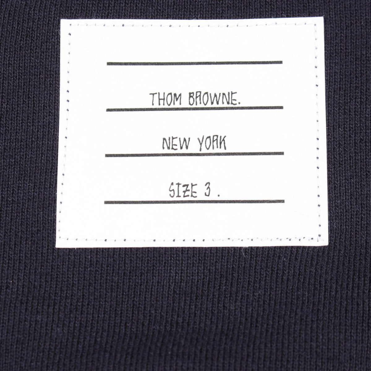 トムブラウン クラシック ループバック 4-BAR パンツ ネイビー系 ボトムス THOM BROWNE