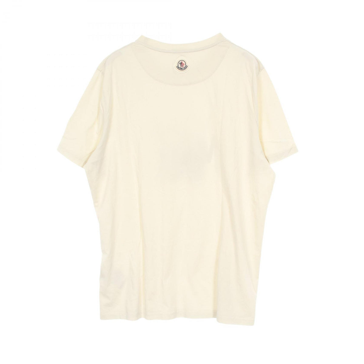 モンクレール ロゴプリント 半袖Tシャツ ベージュ系 トップス MONCLER