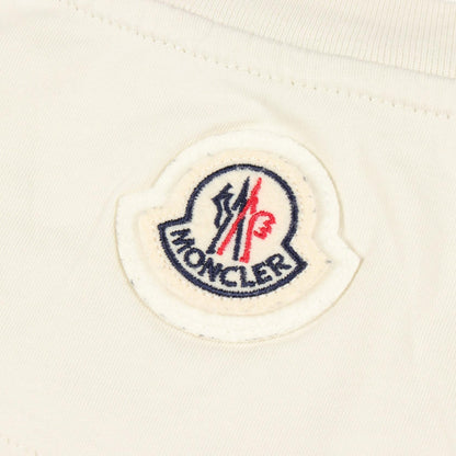 モンクレール ロゴプリント 半袖Tシャツ ベージュ系 トップス MONCLER