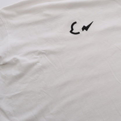 モンクレール MONCLER GENIUS 7 FRAGMENT HIROSHI FUJIWARA 刺繍 半袖Tシャツ ホワイト系 トップス MONCLER