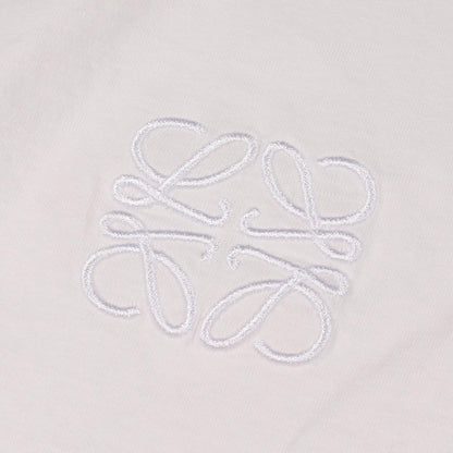 ロエベ アナグラム刺繍 半袖Tシャツ ホワイト系 トップス LOEWE