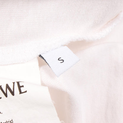 ロエベ アナグラム刺繍 半袖Tシャツ ホワイト系 トップス LOEWE