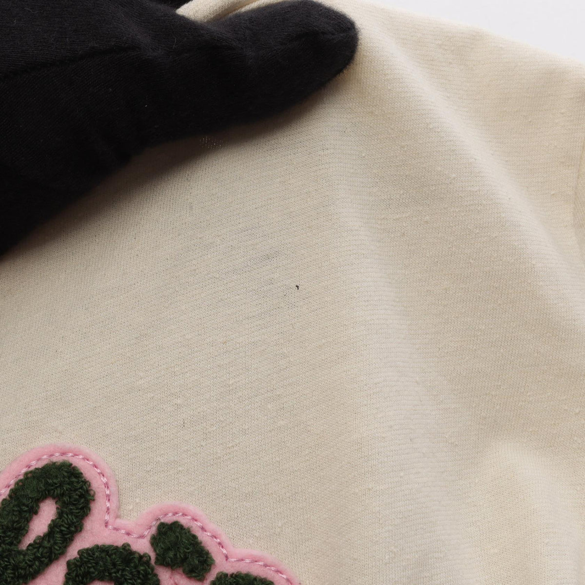 ロエベ ロゴパッチ 半袖Tシャツ ベージュ系 トップス LOEWE